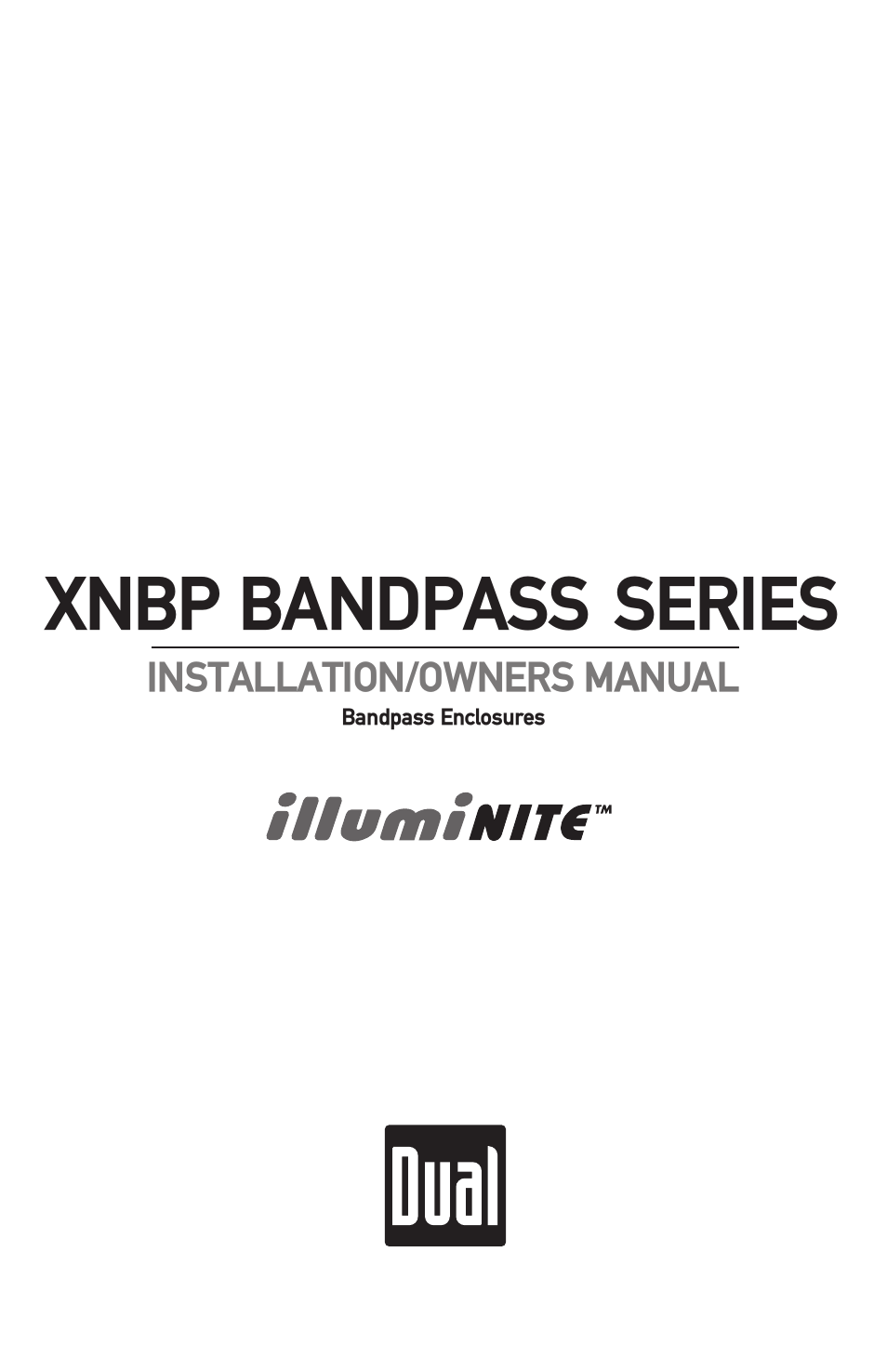 Dual Electronics XNBP12D User Manual | 8 pages