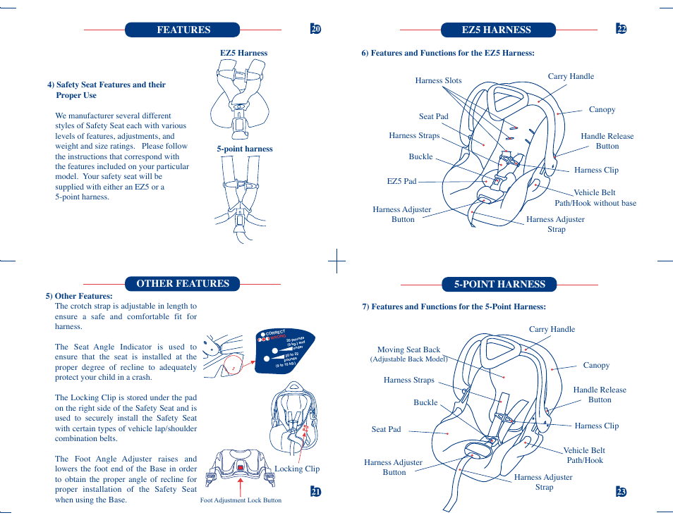 BabyTrend 1871CT - SPUNKY TRAVEL SYSTEM User Manual | Page 6 / 15