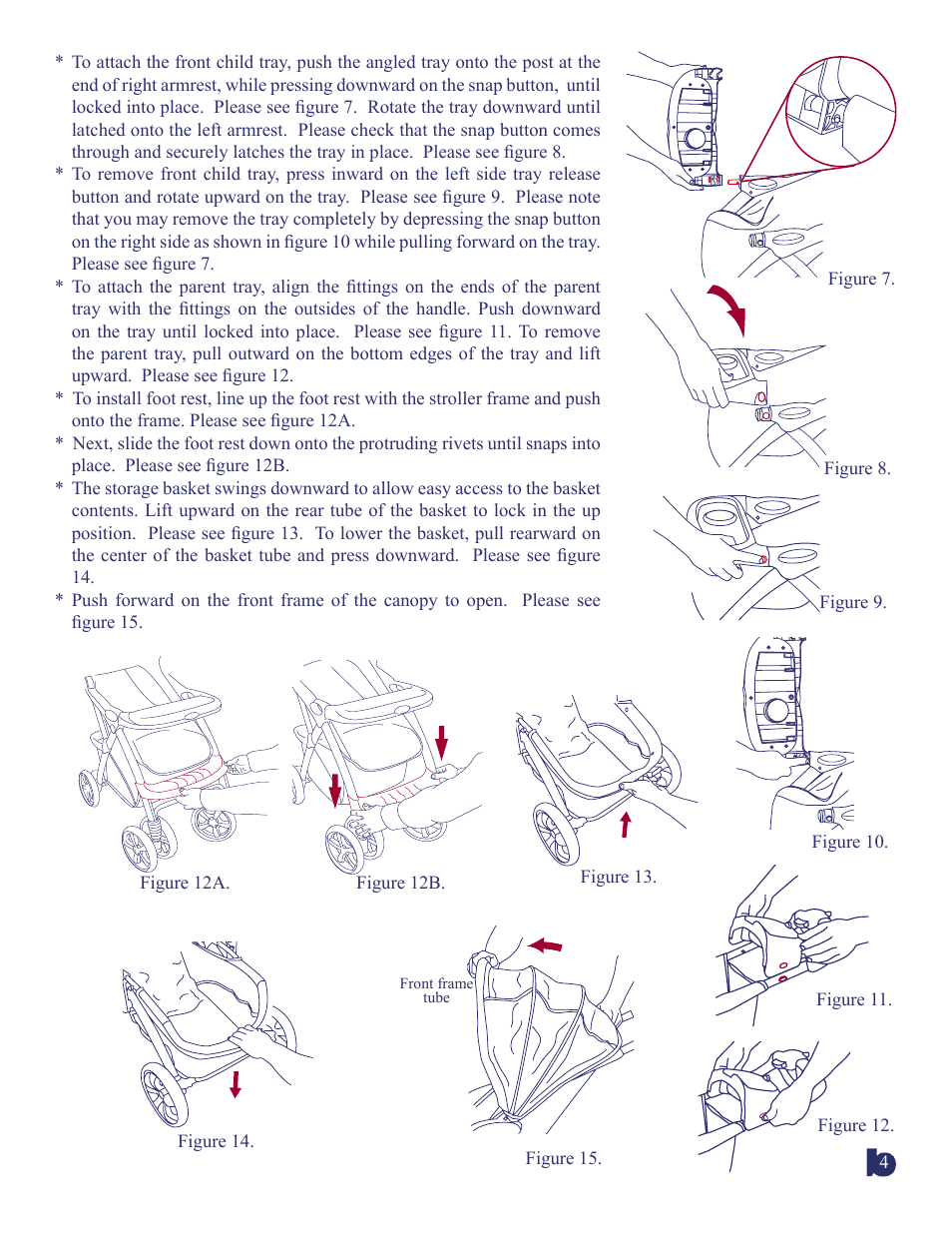 BabyTrend 1963CT - ZANZIBAR TRAVEL SYSTEM User Manual | Page 4 / 10