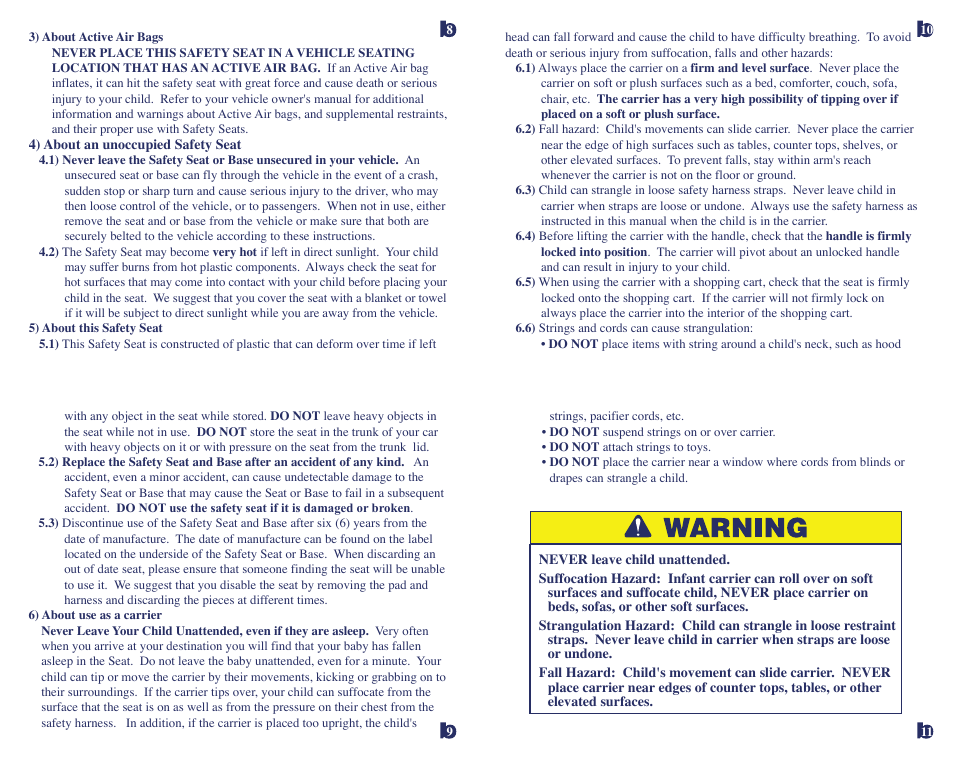 BabyTrend 6385B - FLEX-LOC INFANT CAR SEAT - JET User Manual | Page 3 / 15