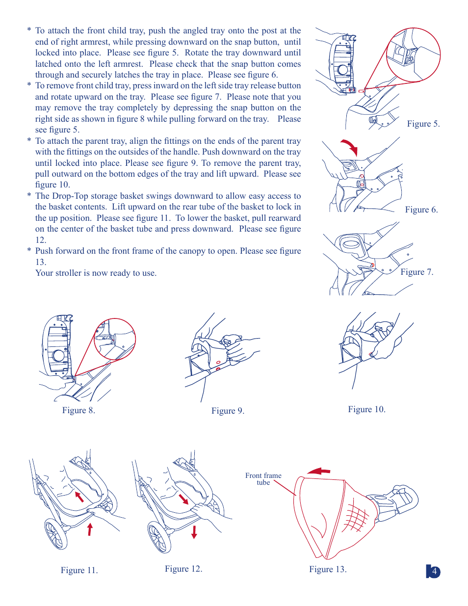 BabyTrend 1836CT - PALM TREE TRAVEL SYSTEM User Manual | Page 4 / 9