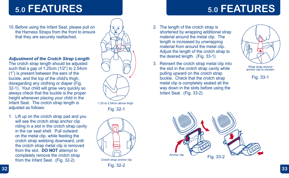 Features | BabyTrend CC13700 - EZ FLEX-LOC INFANT CAR SEAT - POMEGRANATE User Manual | Page 17 / 27