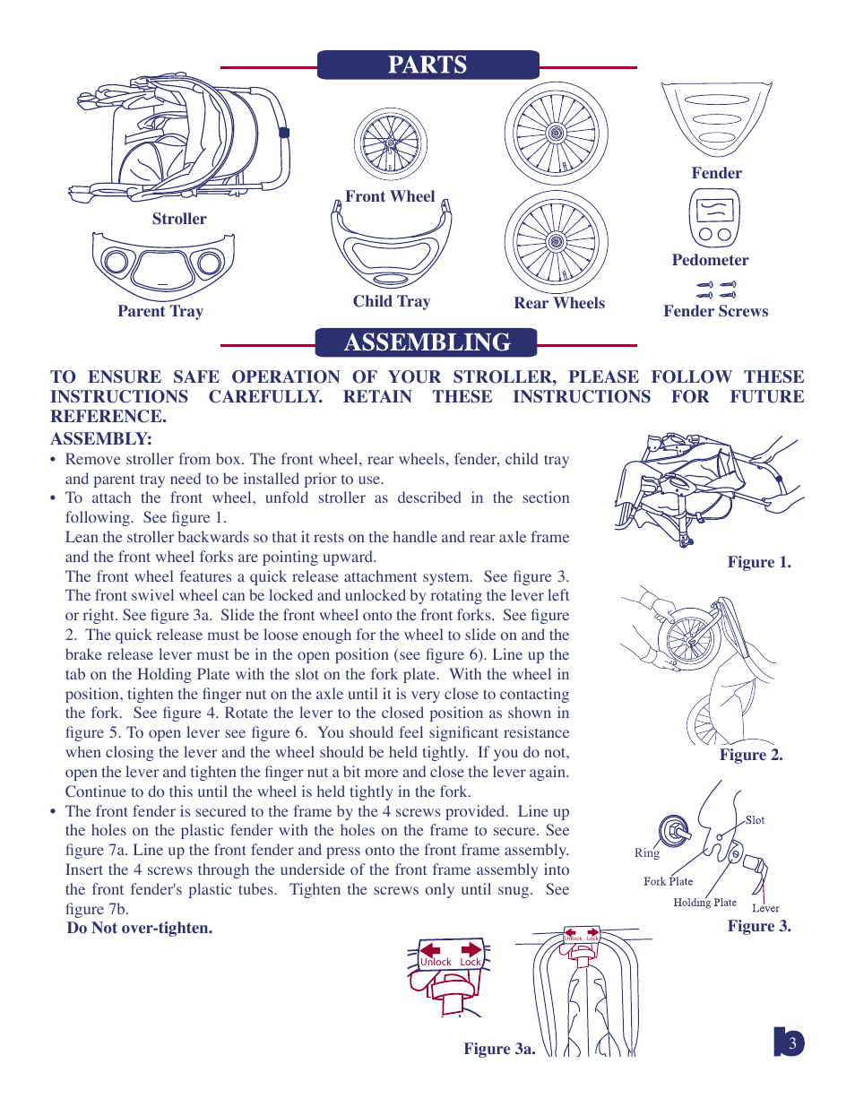 BabyTrend 9118A - EXPEDITION LX - SPICE User Manual | Page 3 / 8