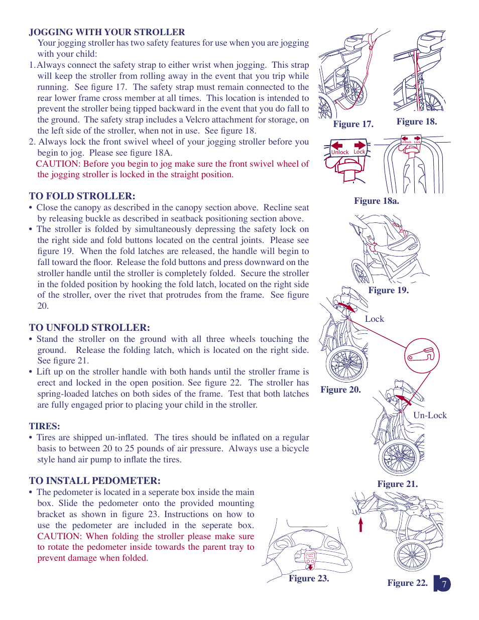 BabyTrend 9118A - EXPEDITION LX - SPICE User Manual | Page 7 / 8