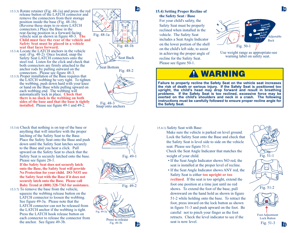 BabyTrend 6577F - RANGER EZ-FLEX INFANT CAR SEAT User Manual | Page 13 / 15