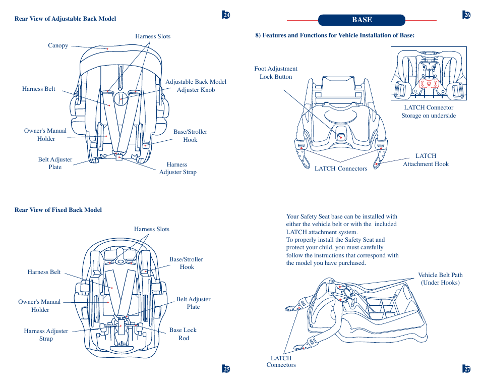 BabyTrend 6577F - RANGER EZ-FLEX INFANT CAR SEAT User Manual | Page 7 / 15