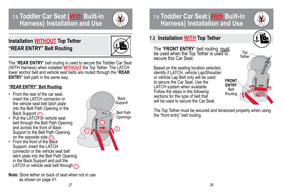 BabyTrend HYBRID 3-IN-1 User Manual | Page 15 / 48