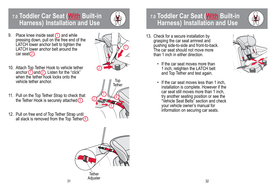 BabyTrend HYBRID 3-IN-1 User Manual | Page 17 / 48