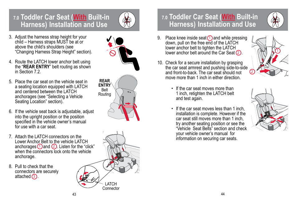 BabyTrend HYBRID 3-IN-1 User Manual | Page 23 / 48