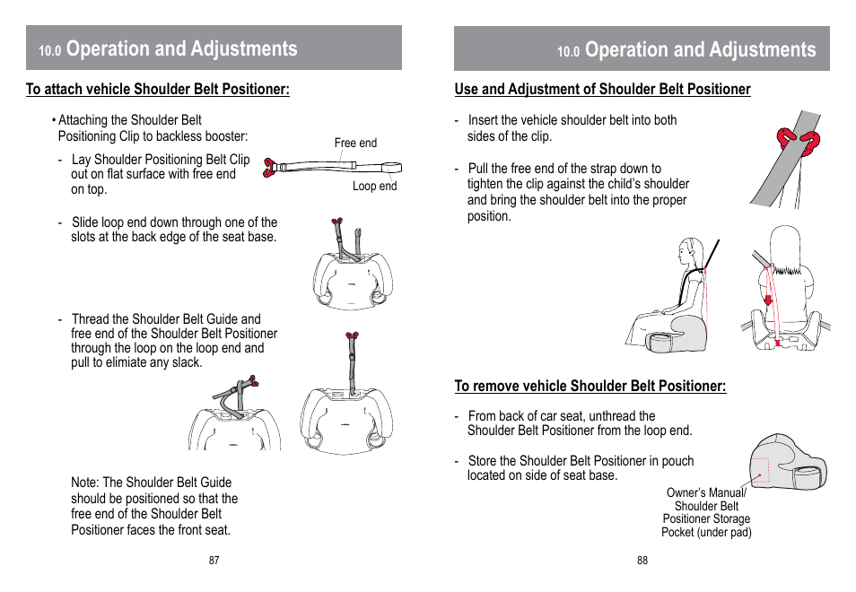 Operation and adjustments | BabyTrend HYBRID 3-IN-1 User Manual | Page 45 / 48