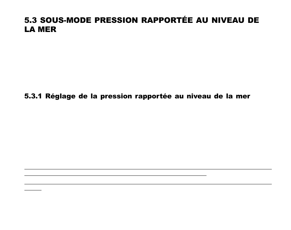 3 sous-mode pression rapportée au niveau de la mer | SUUNTO Advizor User Manual | Page 102 / 470