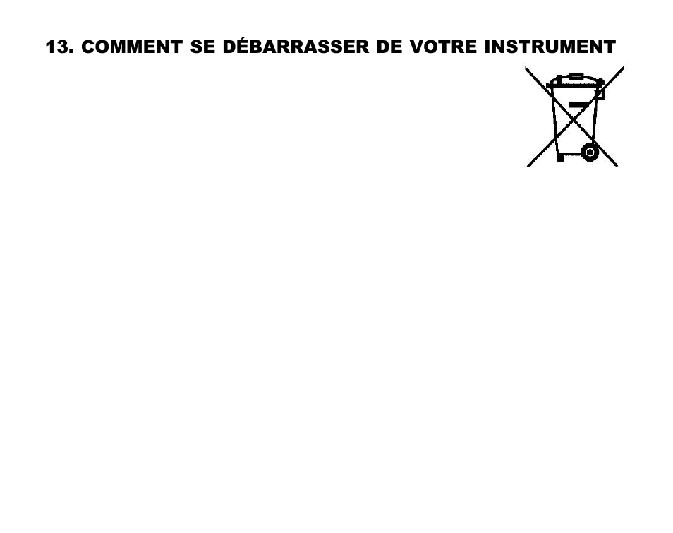 Comment se débarrasser de votre instrument | SUUNTO Advizor User Manual | Page 119 / 470