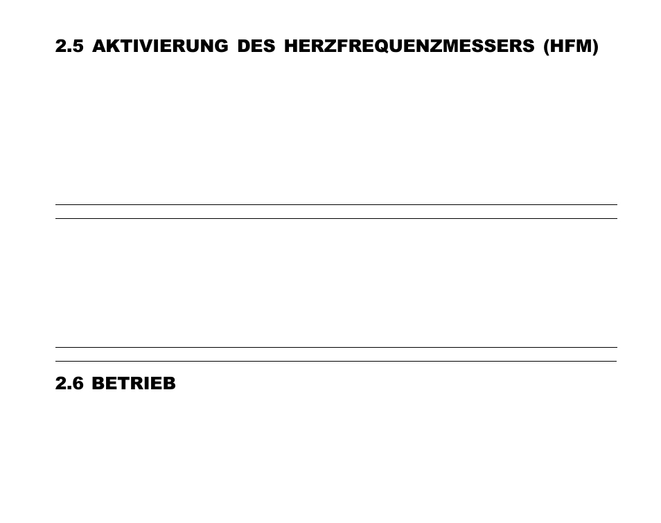 5 aktivierung des herzfrequenzmessers (hfm), 6 betrieb | SUUNTO Advizor User Manual | Page 136 / 470