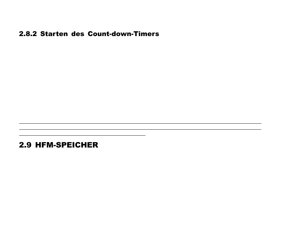 9 hfm-speicher, 2 starten des count-down-timers | SUUNTO Advizor User Manual | Page 143 / 470