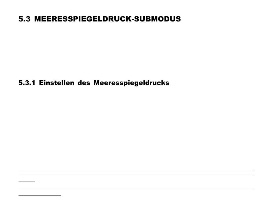 3 meeresspiegeldruck-submodus, 1 einstellen des meeresspiegeldrucks | SUUNTO Advizor User Manual | Page 163 / 470