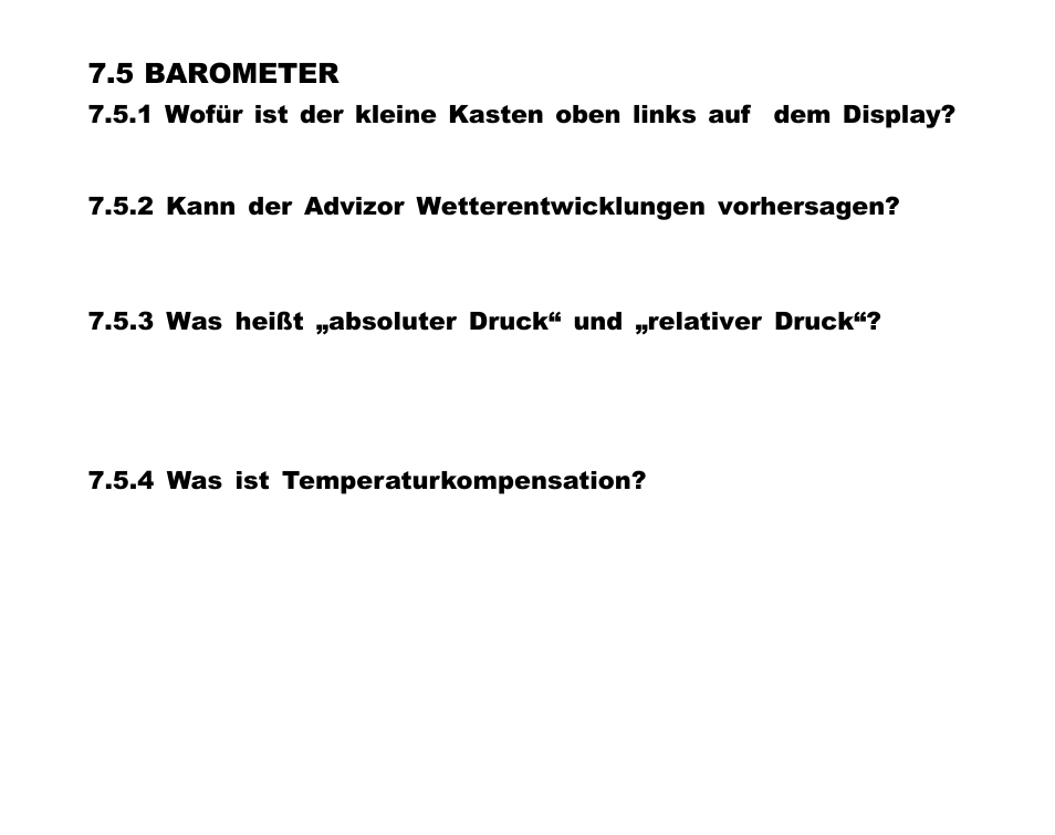 5 barometer | SUUNTO Advizor User Manual | Page 174 / 470
