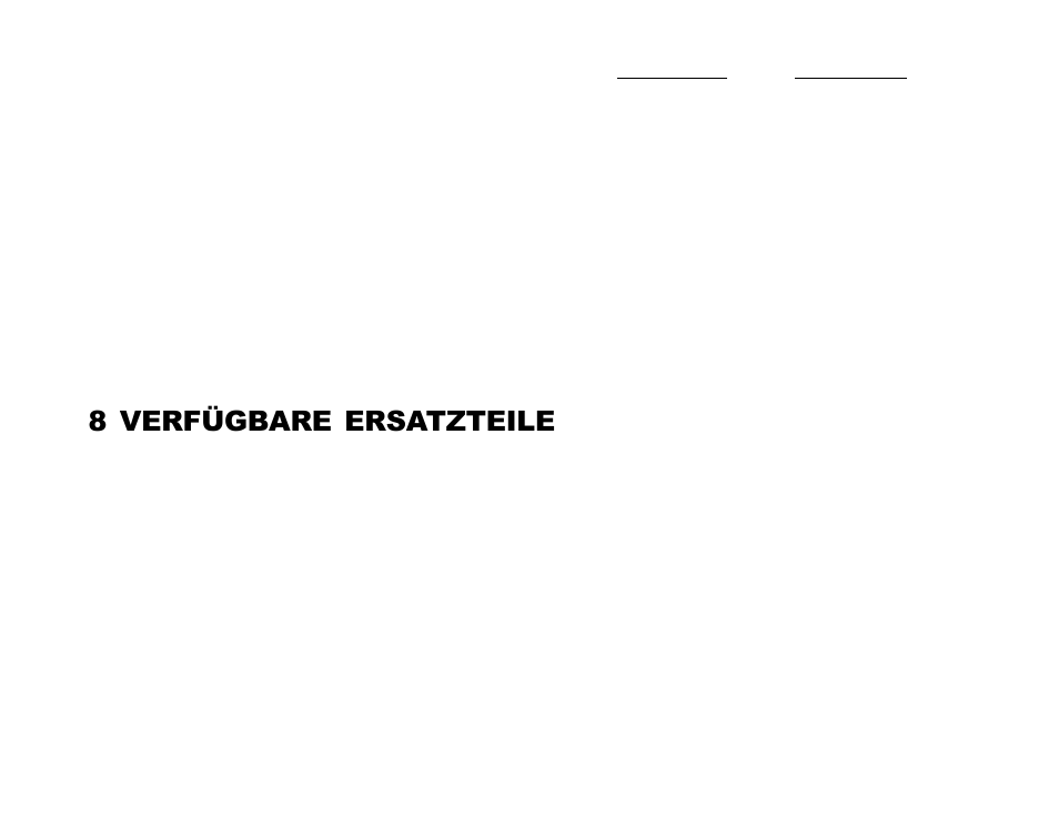 Verfügbare ersatzteile, 8 verfügbare ersatzteile | SUUNTO Advizor User Manual | Page 178 / 470