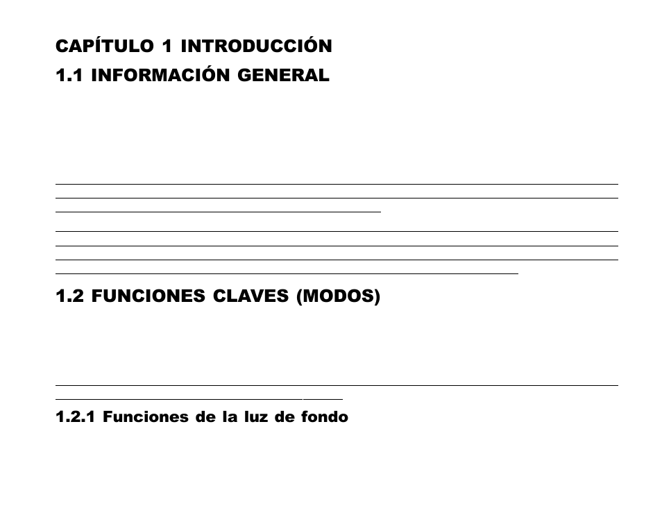 Capítulo 1 introducción, 1 información general, 2 funciones claves (modos) | Capítulo 1 introducción 1.1 información general, 1 funciones de la luz de fondo | SUUNTO Advizor User Manual | Page 188 / 470