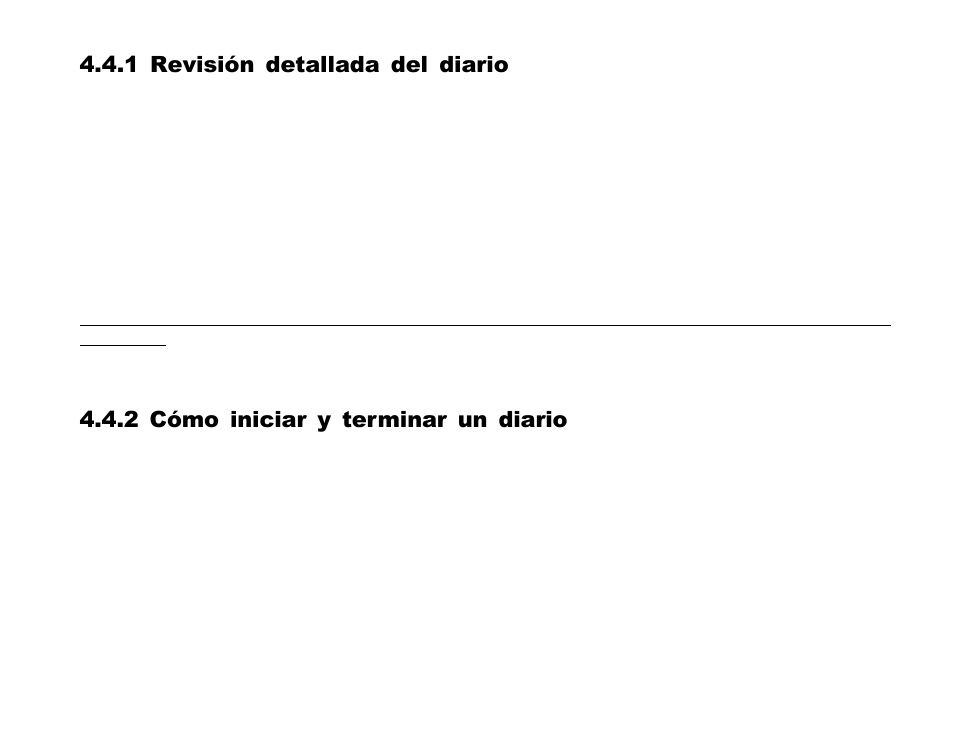 1 revisión detallada del diario, 2 cómo iniciar y terminar un diario | SUUNTO Advizor User Manual | Page 220 / 470