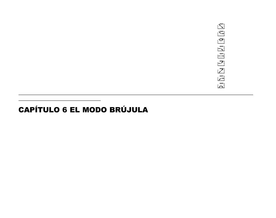 Capítulo 6 el modo brújula | SUUNTO Advizor User Manual | Page 227 / 470