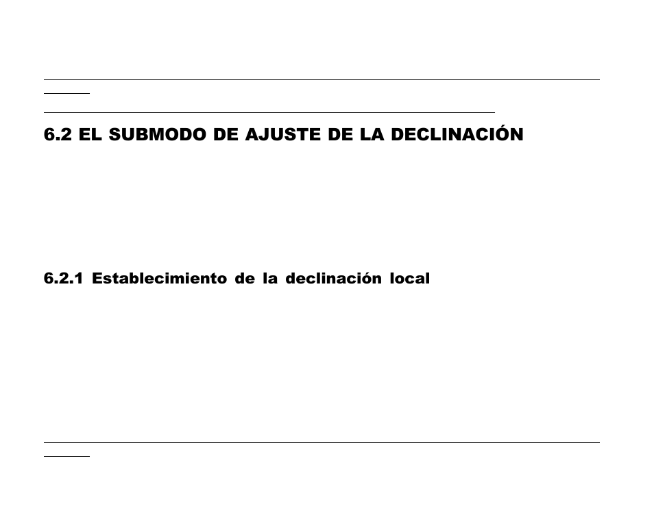 2 el submodo de ajuste de la declinación, 1 establecimiento de la declinación local | SUUNTO Advizor User Manual | Page 229 / 470