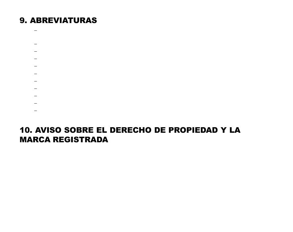 Abreviaturas | SUUNTO Advizor User Manual | Page 241 / 470