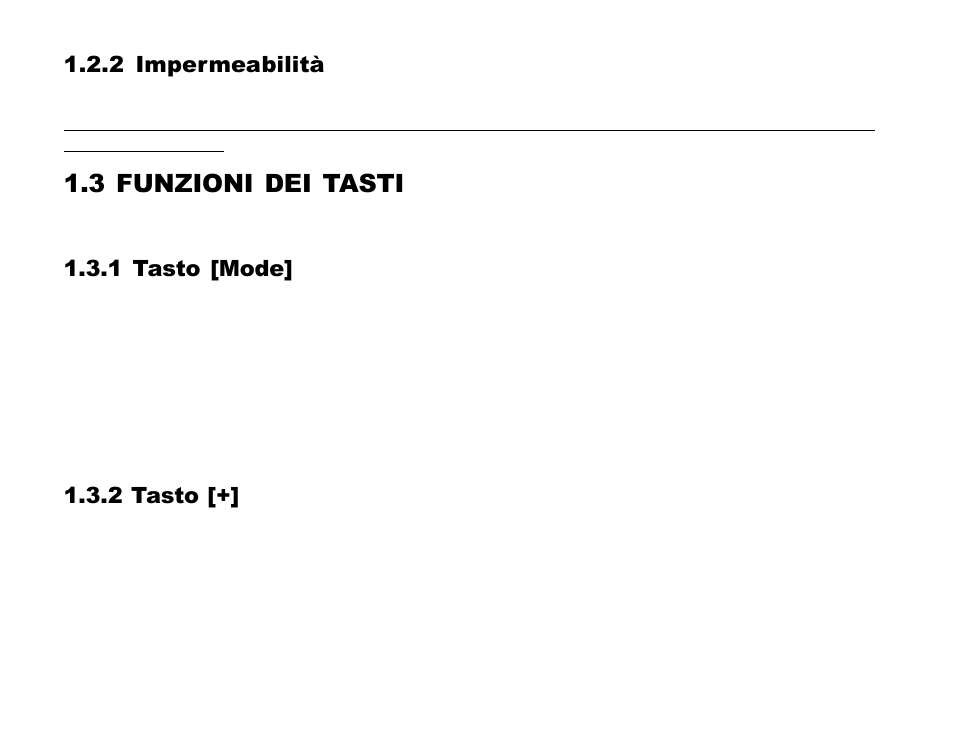 3 funzioni dei tasti, 2 impermeabilità, 1 tasto [mode | 2 tasto | SUUNTO Advizor User Manual | Page 249 / 470