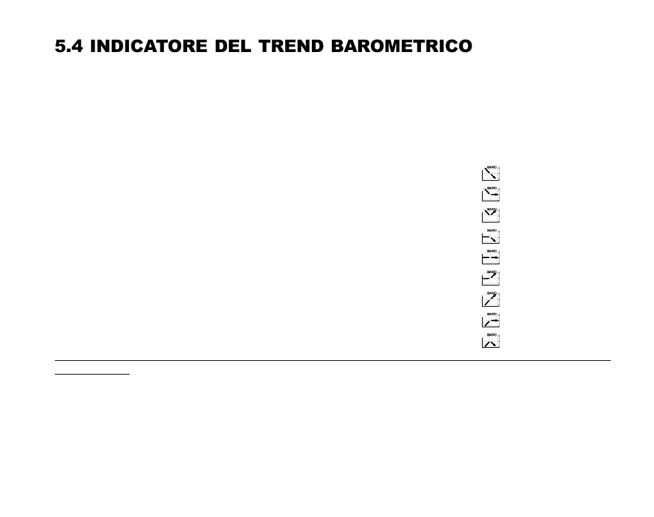 4 indicatore del trend barometrico | SUUNTO Advizor User Manual | Page 286 / 470