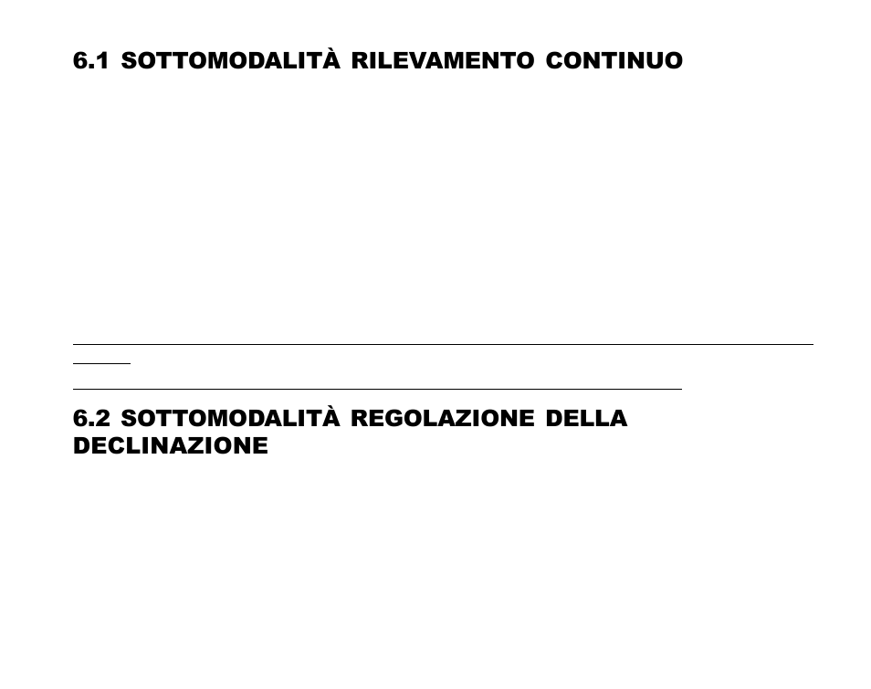 1 sottomodalità rilevamento continuo, 2 sottomodalità regolazione della declinazione | SUUNTO Advizor User Manual | Page 288 / 470