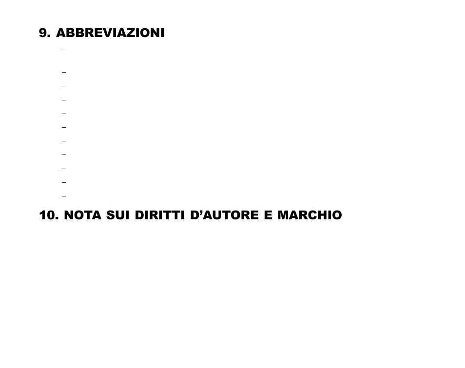 Abbreviazioni, Nota sui diritti d’autore e marchio | SUUNTO Advizor User Manual | Page 300 / 470
