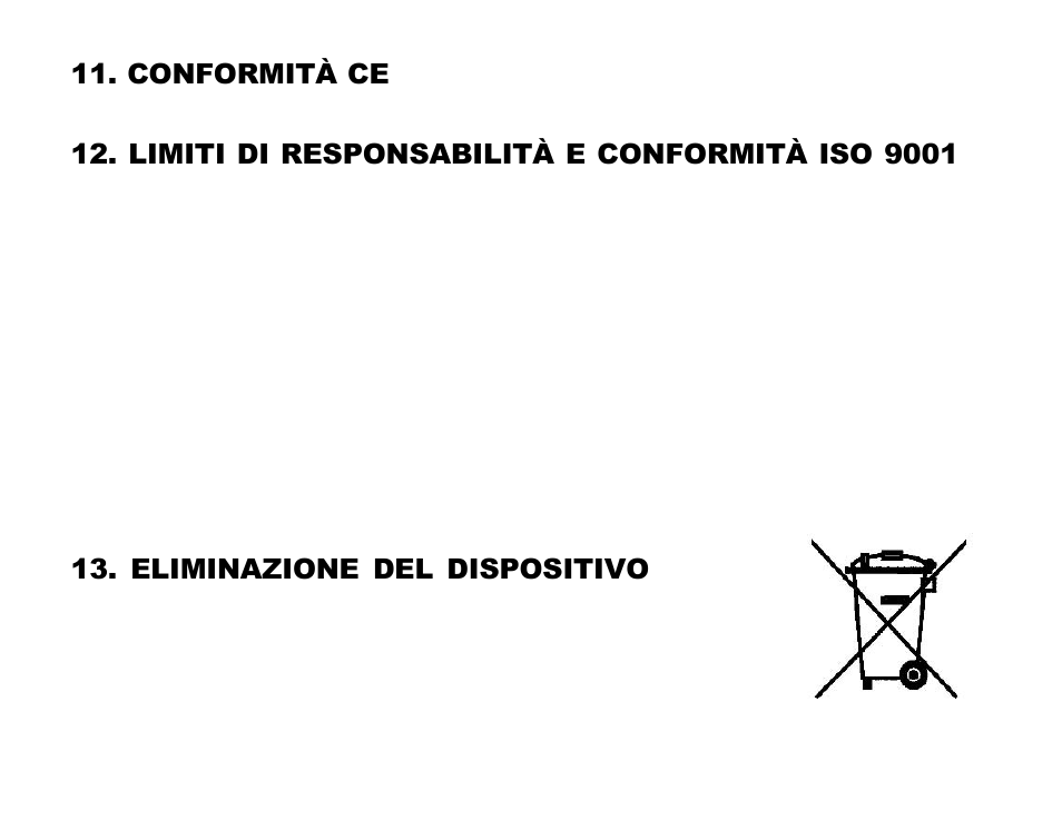 Conformità ce, Limiti di responsabilità e conformità iso 9001, Eliminazione del dispositivo | SUUNTO Advizor User Manual | Page 301 / 470