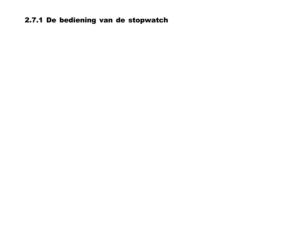 1 de bediening van de stopwatch | SUUNTO Advizor User Manual | Page 320 / 470