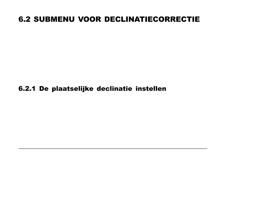 2 submenu voor declinatiecorrectie, 1 de plaatselijke declinatie instellen | SUUNTO Advizor User Manual | Page 345 / 470
