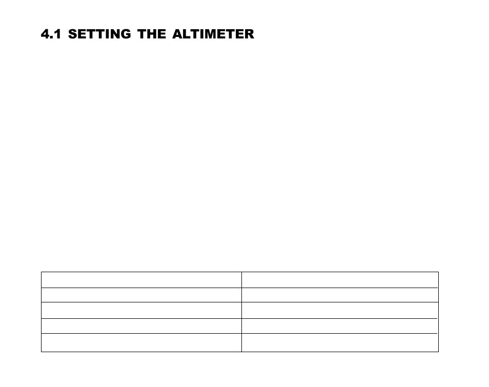 1 setting the altimeter | SUUNTO Advizor User Manual | Page 36 / 470