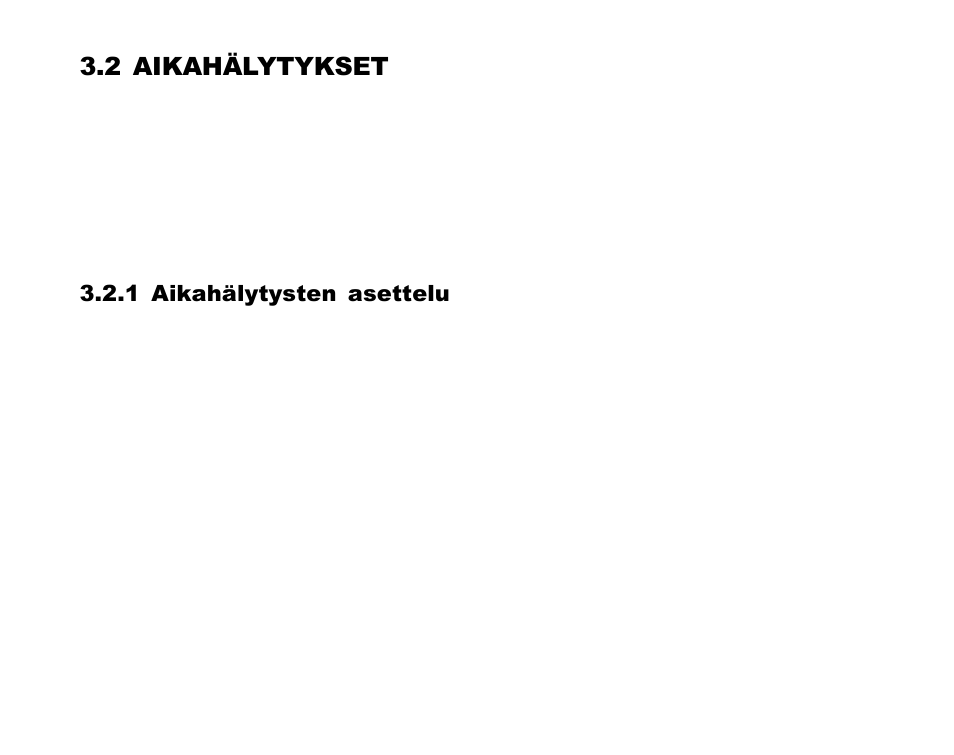 2 aikahälytykset, 1 aikahälytysten asettelu | SUUNTO Advizor User Manual | Page 384 / 470