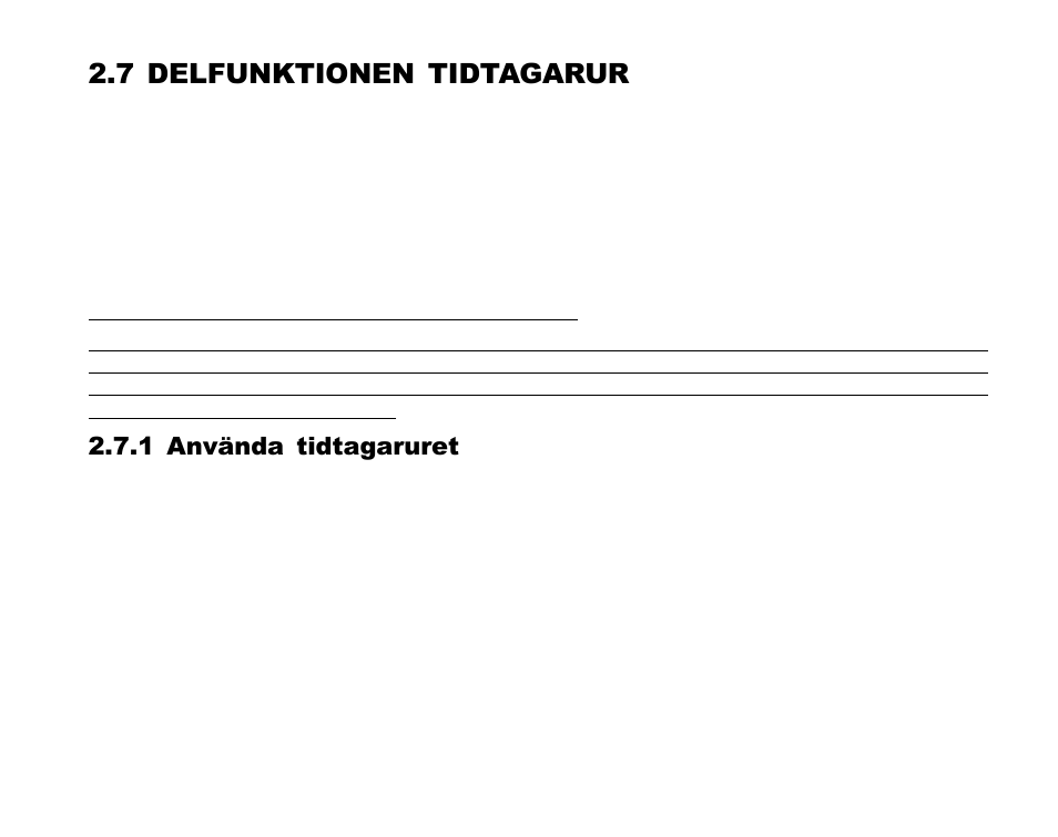 7 delfunktionen tidtagarur, 1 använda tidtagaruret | SUUNTO Advizor User Manual | Page 430 / 470