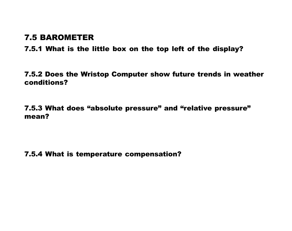 5 barometer | SUUNTO Advizor User Manual | Page 56 / 470