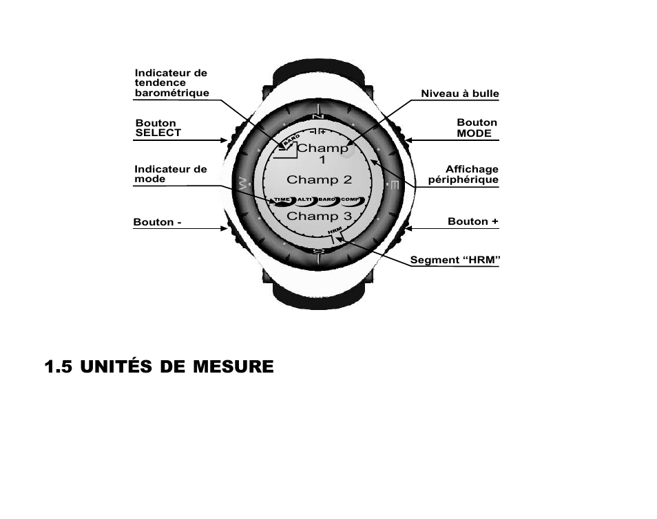 5 unités de mesure | SUUNTO Advizor User Manual | Page 71 / 470