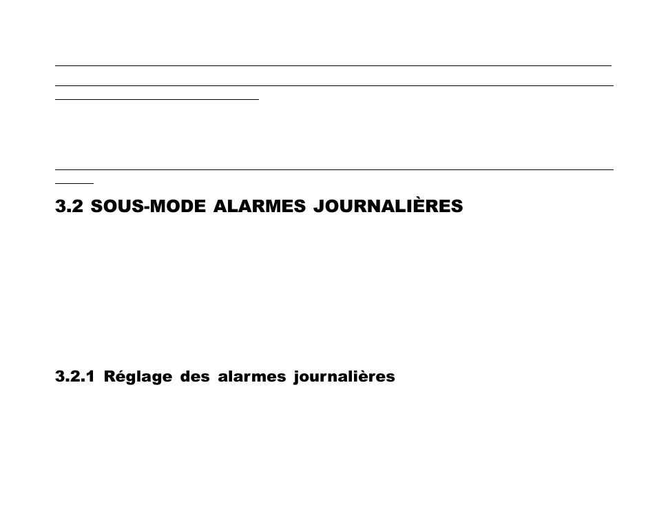 2 sous-mode alarmes journalières, 1 réglage des alarmes journalières | SUUNTO Advizor User Manual | Page 88 / 470