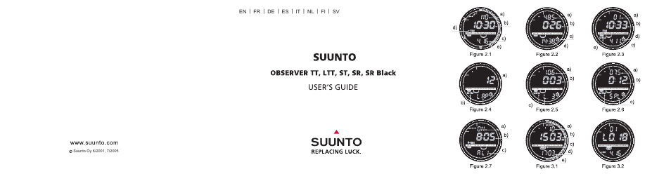 SUUNTO Observer User Manual | 352 pages