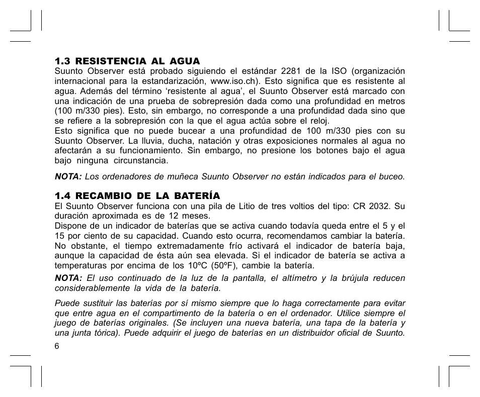 SUUNTO Observer User Manual | Page 138 / 352