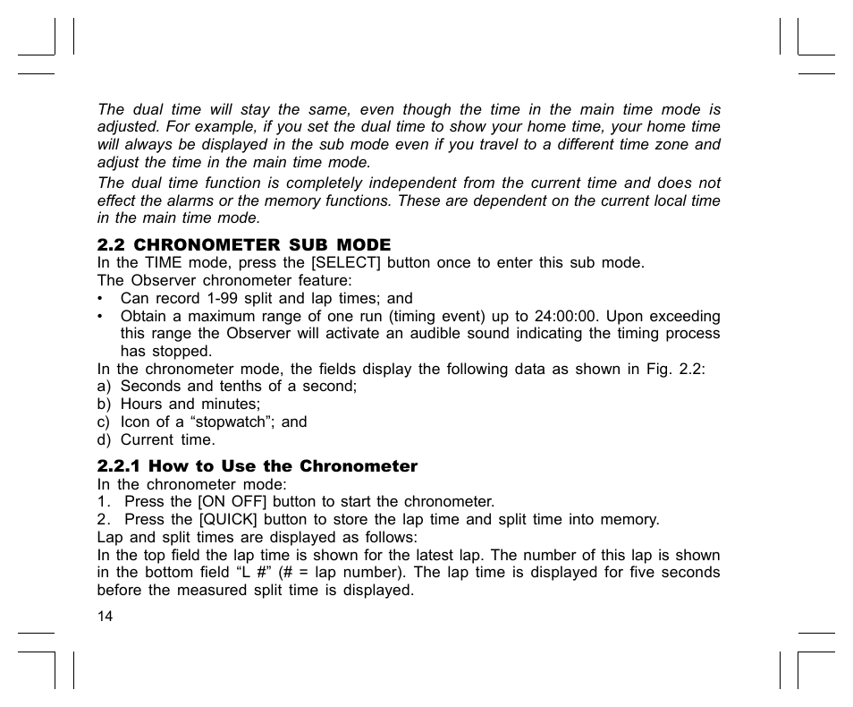 SUUNTO Observer User Manual | Page 18 / 352