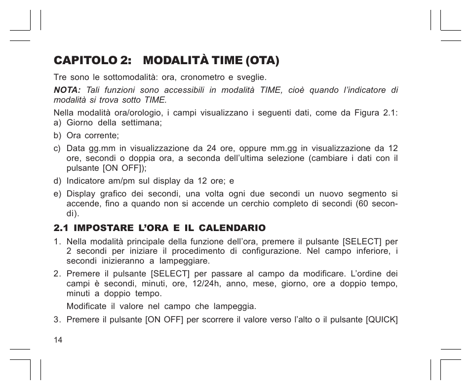 Capitolo 2: modalità time (ota) | SUUNTO Observer User Manual | Page 190 / 352