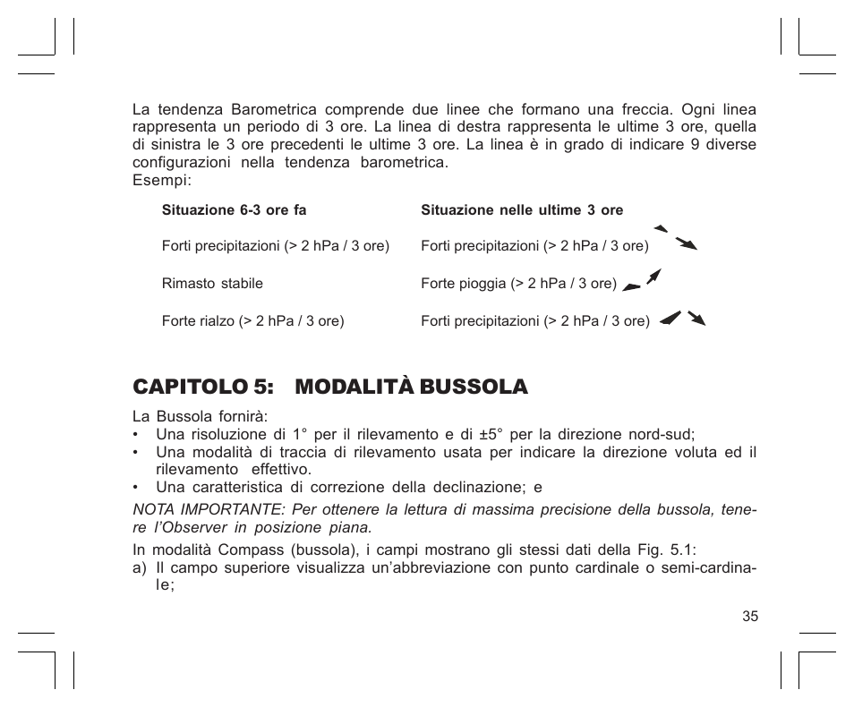 Capitolo 5: modalità bussola | SUUNTO Observer User Manual | Page 211 / 352