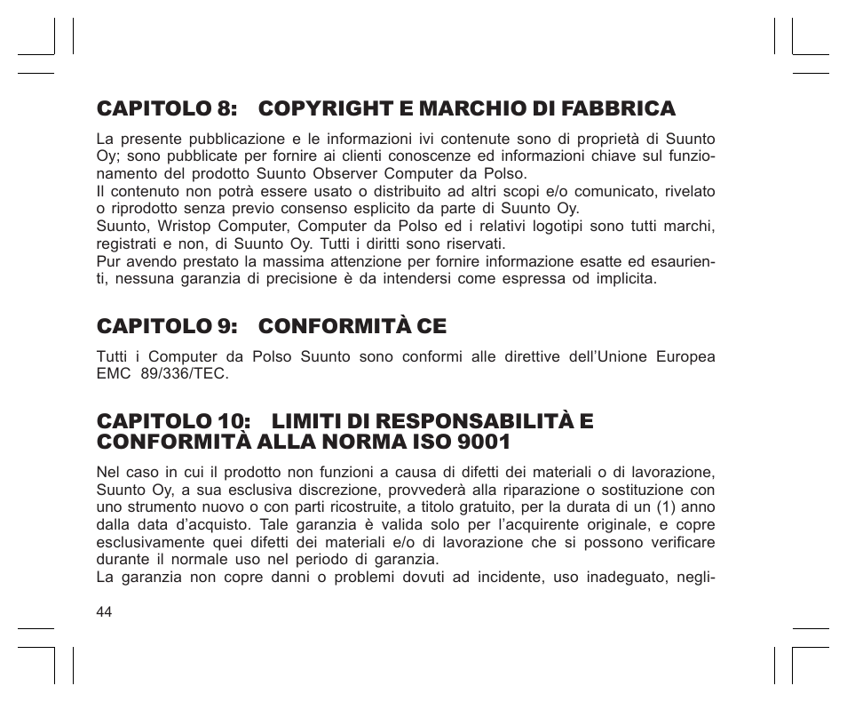 SUUNTO Observer User Manual | Page 220 / 352