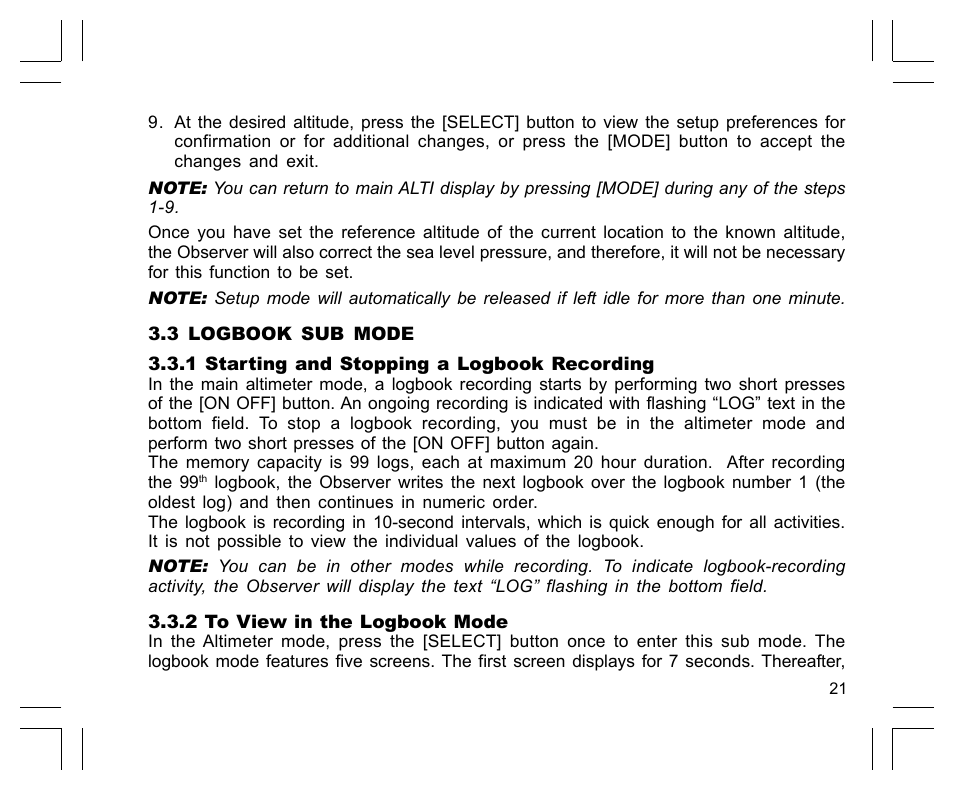 SUUNTO Observer User Manual | Page 25 / 352