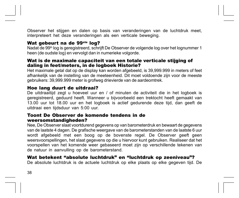 SUUNTO Observer User Manual | Page 260 / 352