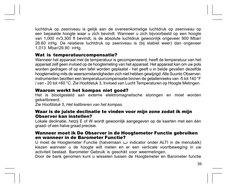 SUUNTO Observer User Manual | Page 261 / 352