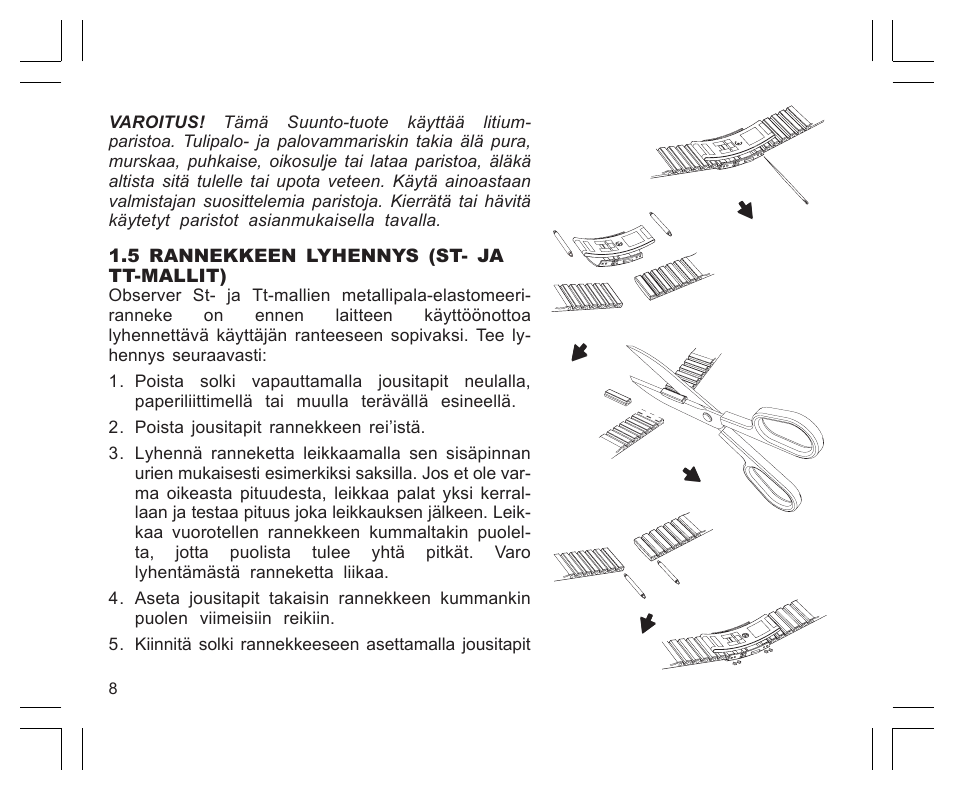 SUUNTO Observer User Manual | Page 272 / 352