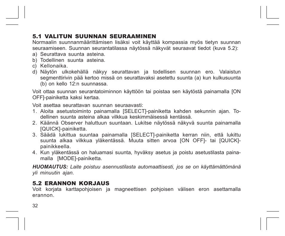 SUUNTO Observer User Manual | Page 296 / 352